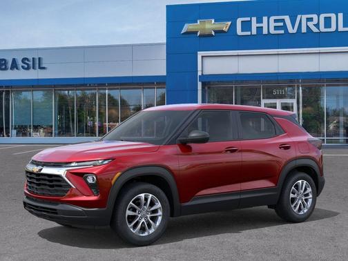 Red 2026 Chevrolet Trailblazer LS
