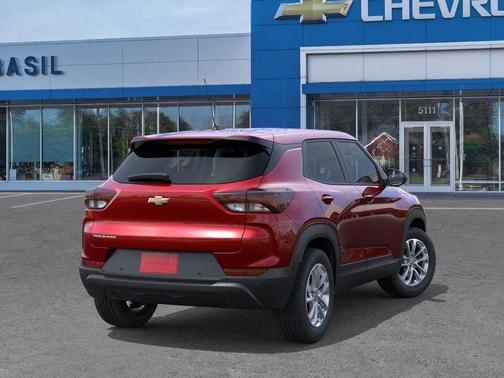 Red 2026 Chevrolet Trailblazer LS