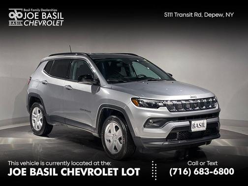 Billet Silver Metallic Clearcoat 2022 Jeep Compass Latitude