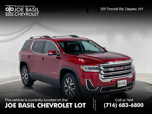 Cayenne Red Tintcoat 2021 GMC Acadia SLE