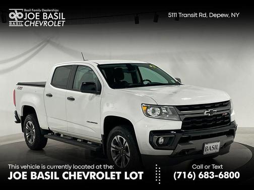Summit White 2021 Chevrolet Colorado Z71