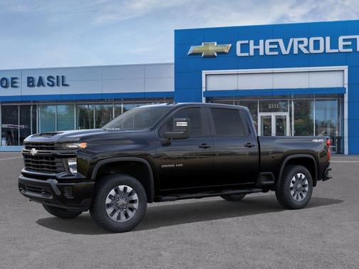 Black 2026 Chevrolet Silverado 2500 Custom