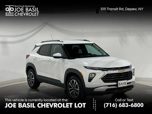 Summit White 2025 Chevrolet Trailblazer LT