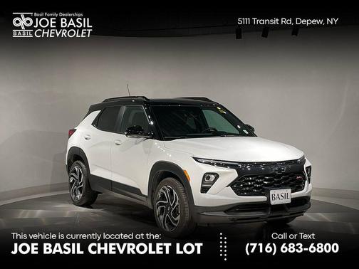 Summit White 2024 Chevrolet Trailblazer RS