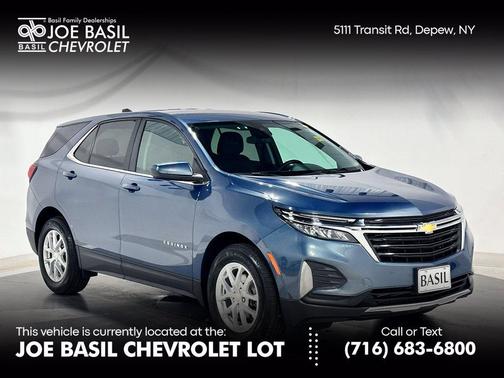 Lakeshore Blue Metallic 2024 Chevrolet Equinox LT