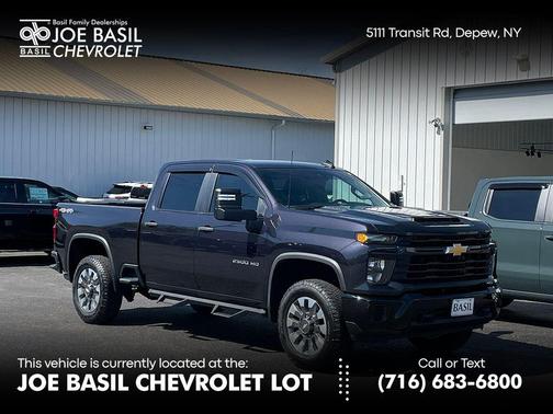 Dark Ash Metallic 2024 Chevrolet Silverado 2500 Custom