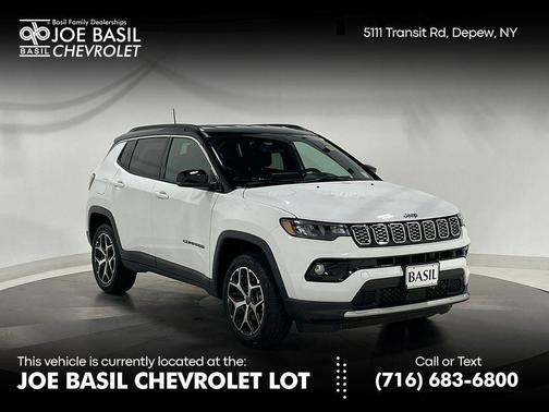 Bright White Clearcoat 2026 Jeep Compass Limited