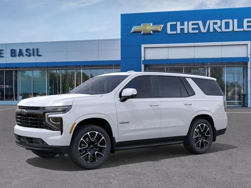 Summit White 2026 Chevrolet Tahoe RST