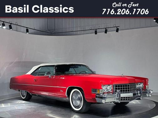 Red 1973 Cadillac Eldorado