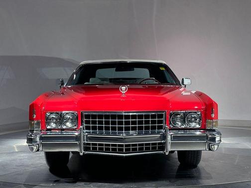 Red 1973 Cadillac Eldorado