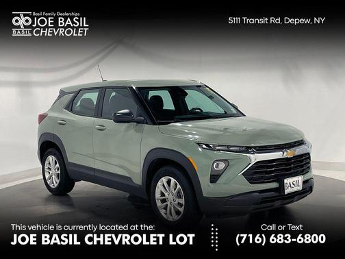 Green 2025 Chevrolet Trailblazer LS