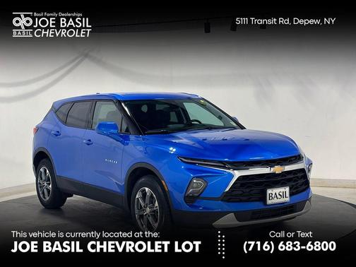 Rip Tide Blue 2025 Chevrolet Blazer LT