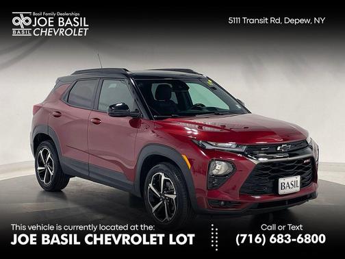 Crimson Metallic 2023 Chevrolet Trailblazer RS