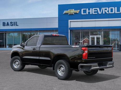 Black 2026 Chevrolet Silverado 1500 WT
