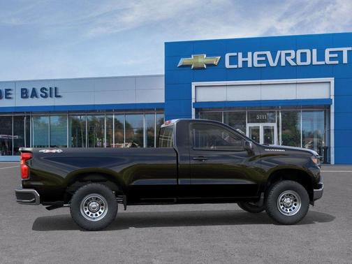 Black 2026 Chevrolet Silverado 1500 WT