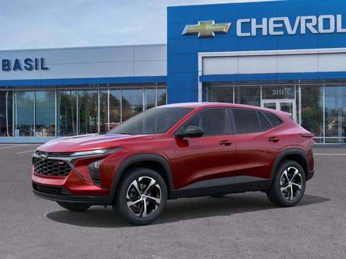 Red 2026 Chevrolet Trax 1RS
