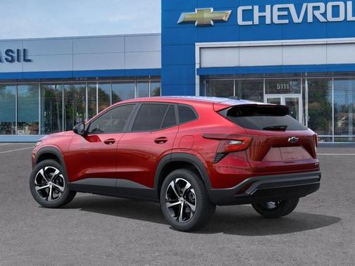 Red 2026 Chevrolet Trax 1RS