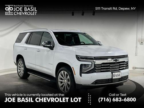 Polar White 2026 Chevrolet Tahoe Premier
