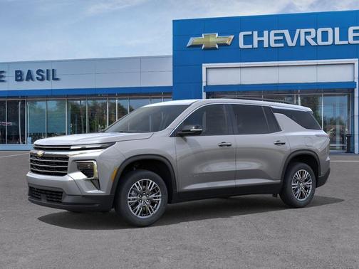 Sterling Gray Metallic 2026 Chevrolet Traverse LT