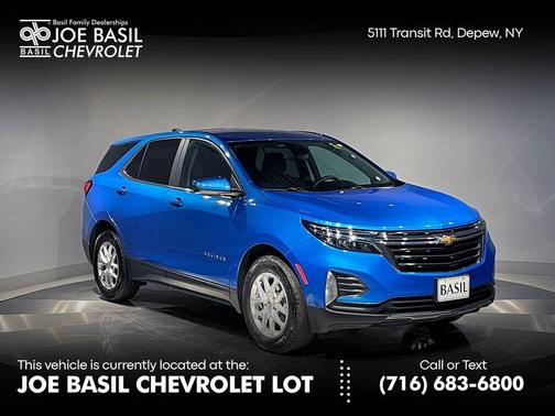 Rip Tide Blue 2024 Chevrolet Equinox LT