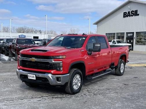 Red 2026 Chevrolet Silverado 3500 LT