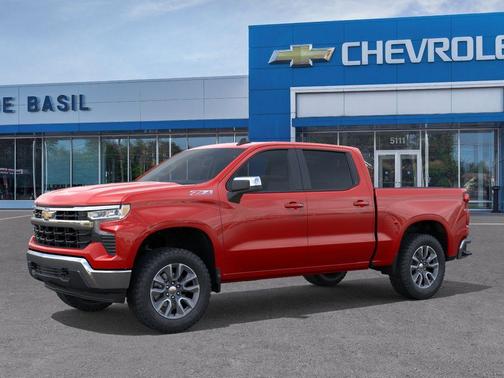 Red 2026 Chevrolet Silverado 1500 LT
