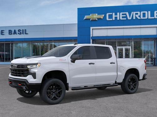 Summit White 2026 Chevrolet Silverado 1500 LT Trail Boss