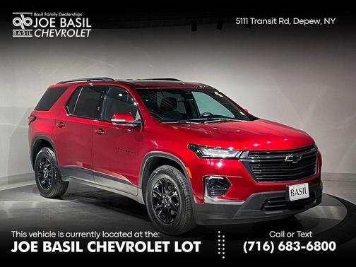 Radiant Red 2023 Chevrolet Traverse LT Cloth