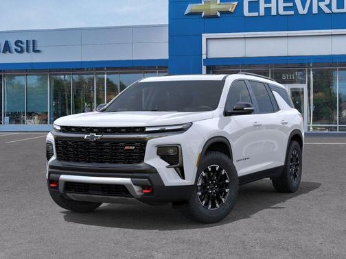 Polar White 2026 Chevrolet Traverse Z71