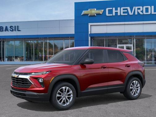 Red 2026 Chevrolet Trailblazer LS