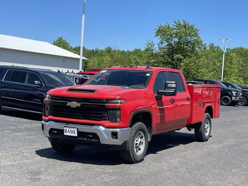 Red 2026 Chevrolet Silverado 3500 WT