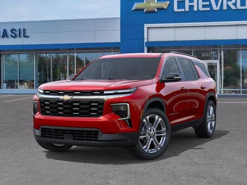 Radiant Red 2027 Chevrolet Traverse LT