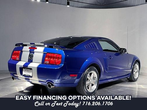 Blue 2005 Ford Mustang