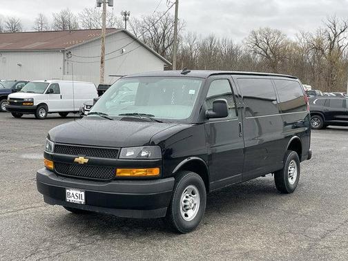 Black 2026 Chevrolet Express 2500 Work Van