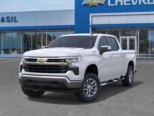 Summit White 2026 Chevrolet Silverado 1500 LT