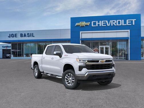 Summit White 2026 Chevrolet Silverado 1500 LT