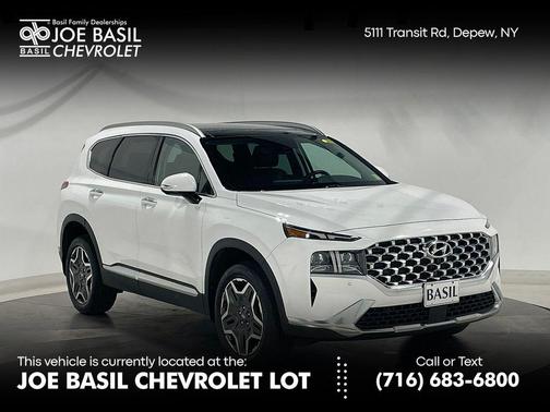 Serenity White Pearl 2023 Hyundai SANTA FE Limited