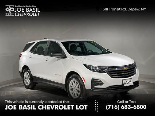 Summit White 2023 Chevrolet Equinox LS