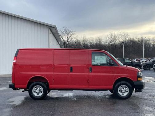 Red 2026 Chevrolet Express 2500 Work Van