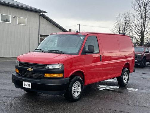 Red 2026 Chevrolet Express 2500 Work Van