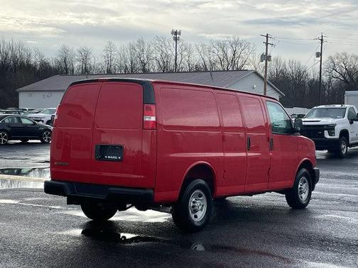 Red 2026 Chevrolet Express 2500 Work Van