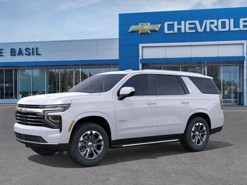 Summit White 2026 Chevrolet Tahoe LT