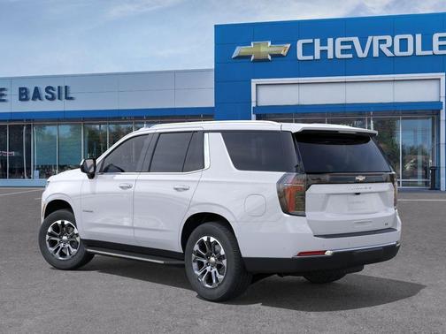 Summit White 2026 Chevrolet Tahoe LT