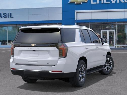 Summit White 2026 Chevrolet Tahoe LT