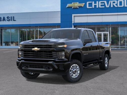 Black 2026 Chevrolet Silverado 2500 WT
