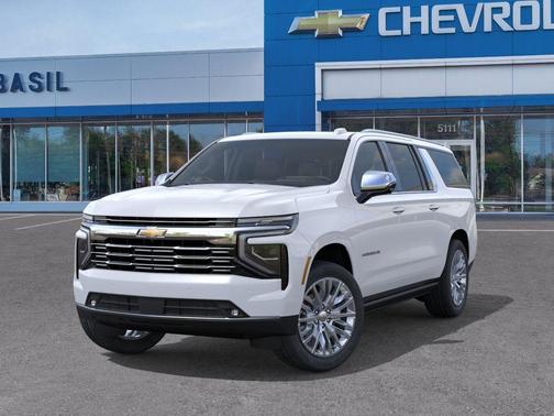Polar White 2026 Chevrolet Suburban Premier