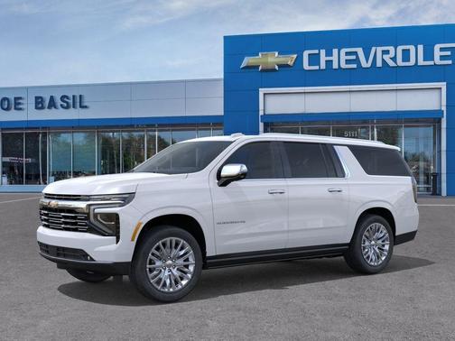 Polar White 2026 Chevrolet Suburban Premier