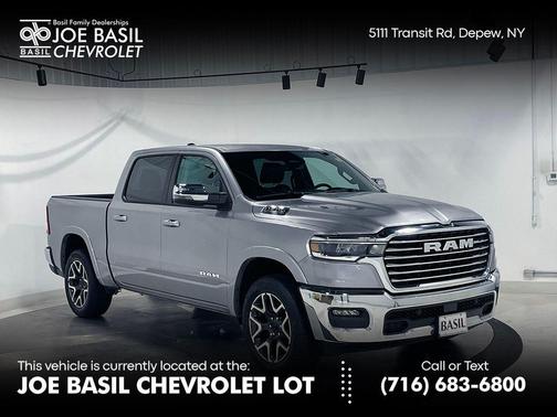 Billet Silver Metallic Clearcoat 2026 RAM 1500 Laramie