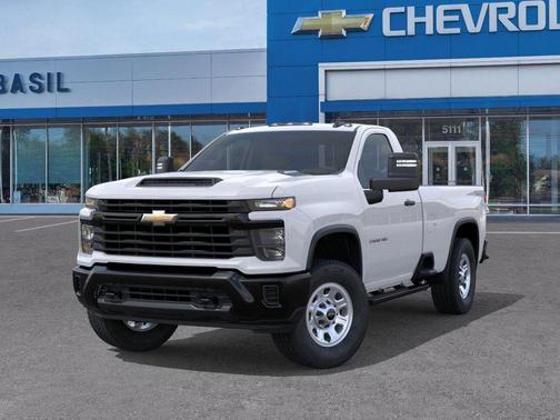 Summit White 2026 Chevrolet Silverado 2500 WT