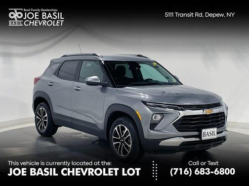 Sterling Gray Metallic 2025 Chevrolet Trailblazer LT